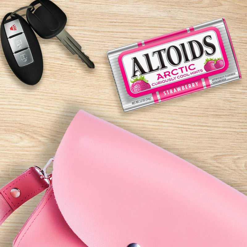 Altoids Arctic Strawberry Mints, 1.2 Ounce (8 Packs)