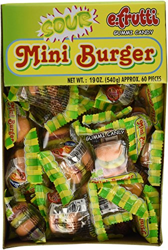 Sour Gummy Burger - Mini Gummi Hamburger