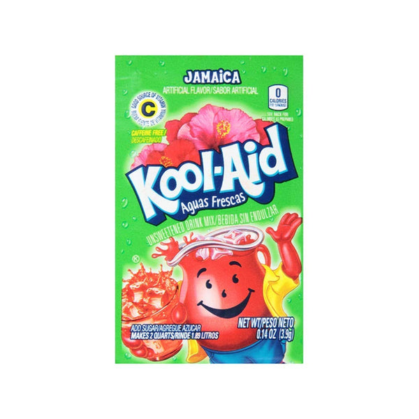 Kool-aid Jamaica Unsweetened Soft Drink Mix 0.15-ounce Envelopes (Pack of 48)