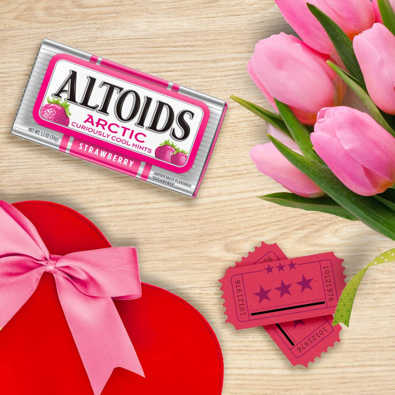 Altoids Arctic Strawberry Mints, 1.2 Ounce (8 Packs)