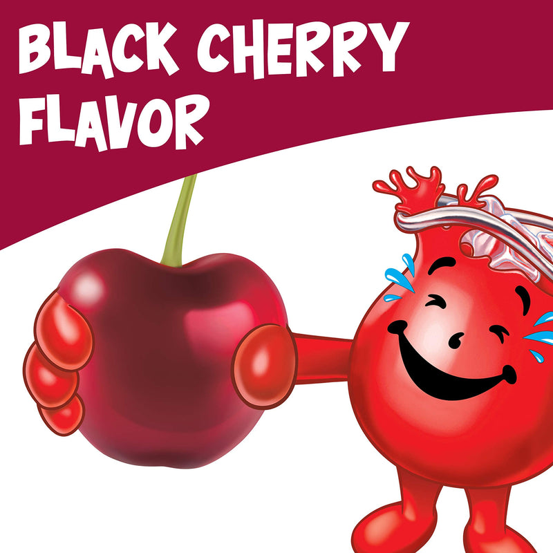 Kool-Aid Black Cherry Drink Mix, 0.13 oz Packet (Package may vary)