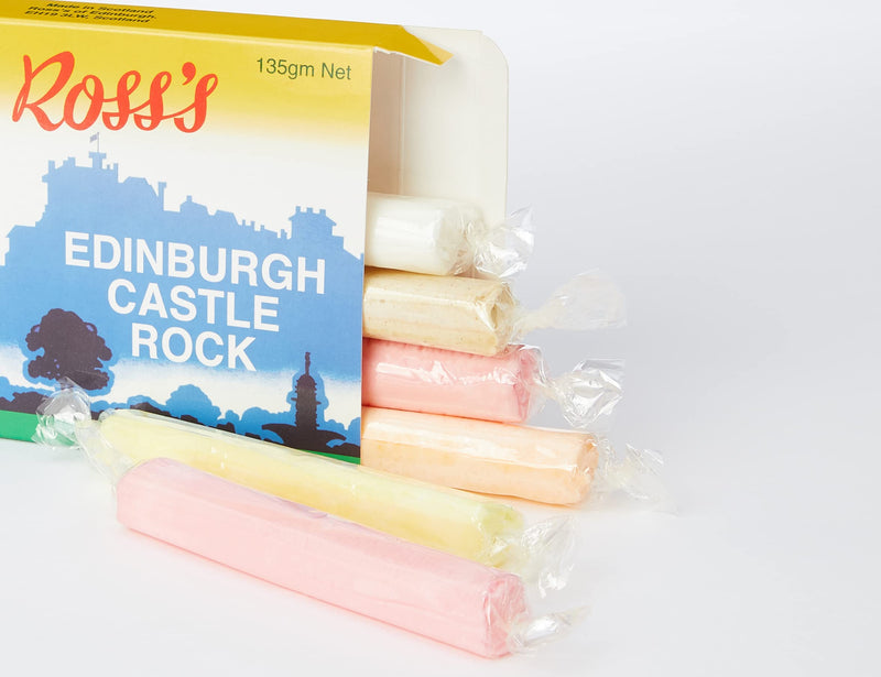 ROSS's Edinburgh Castle Rock Candy 135g / 4.76oz