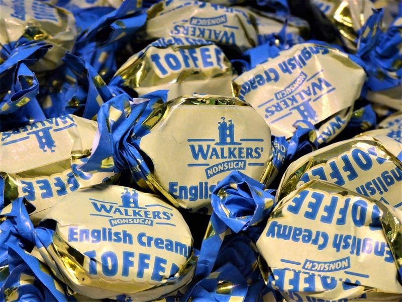 Walker's English Creamy Toffees 150g