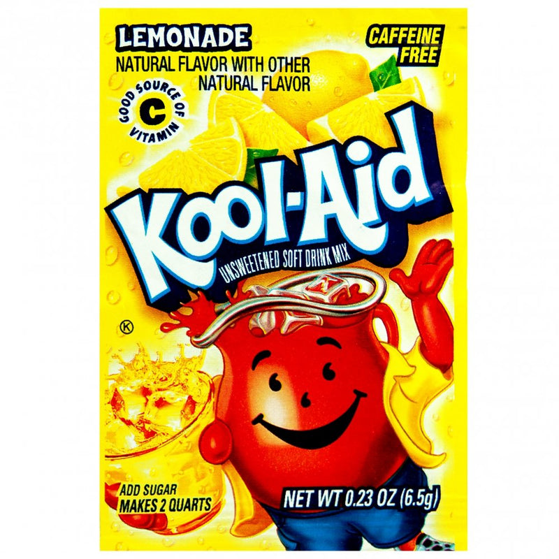 KOOL-AID Unsweetened Drink Mix (12 Packets) (Lemonade)