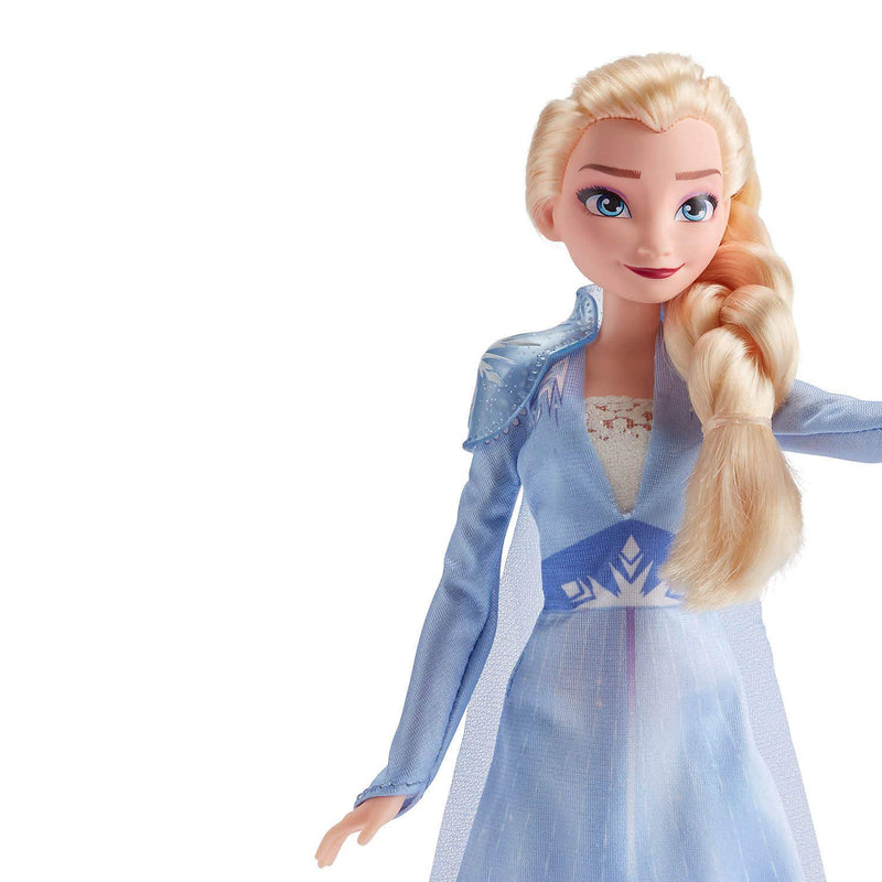 Hasbro Disney Frozen Elsa Fashion Doll with Long Blonde Hair and Blue Outfit Inspired by Frozen 2 - Toy for Kids 3 Years Old and Up