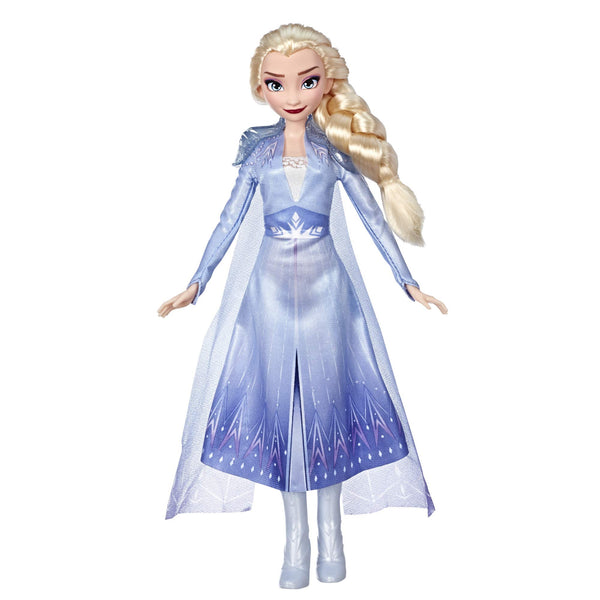 Hasbro Disney Frozen Elsa Fashion Doll with Long Blonde Hair and Blue Outfit Inspired by Frozen 2 - Toy for Kids 3 Years Old and Up