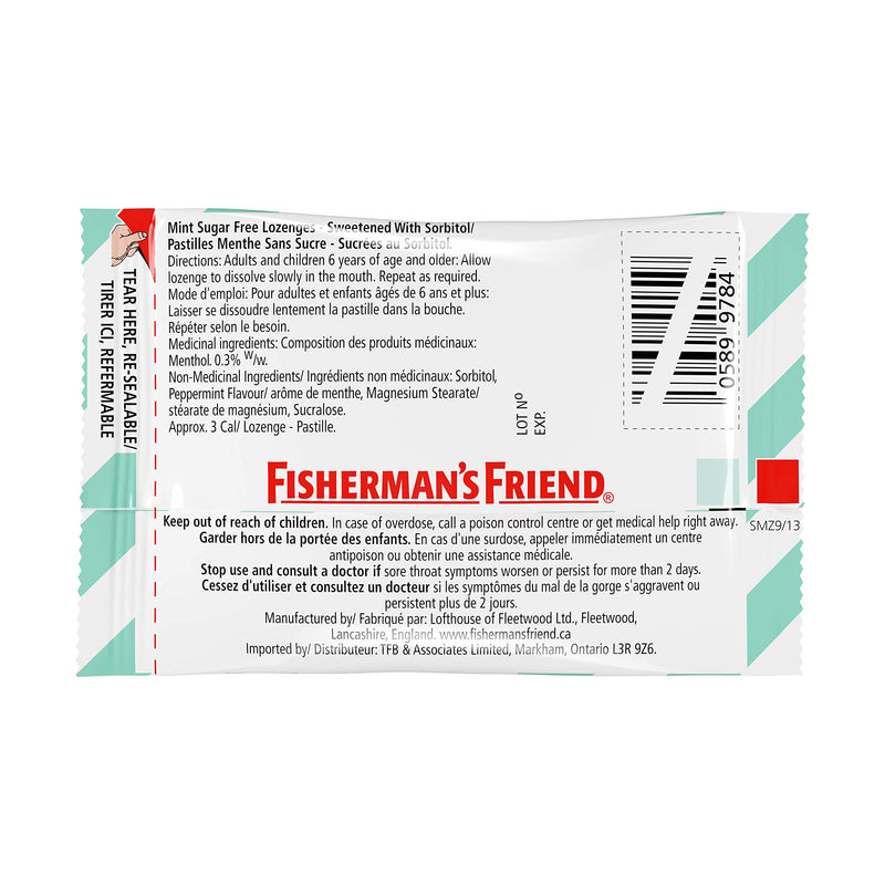 Fisherman`s Friend Sugar Free Mint - 24 Packs