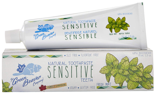 Green Beaver Fluoride free Sensitive Teeth Toothpaste