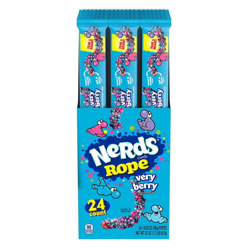 Nerds Rope Very Berry .92oz 24-Packs