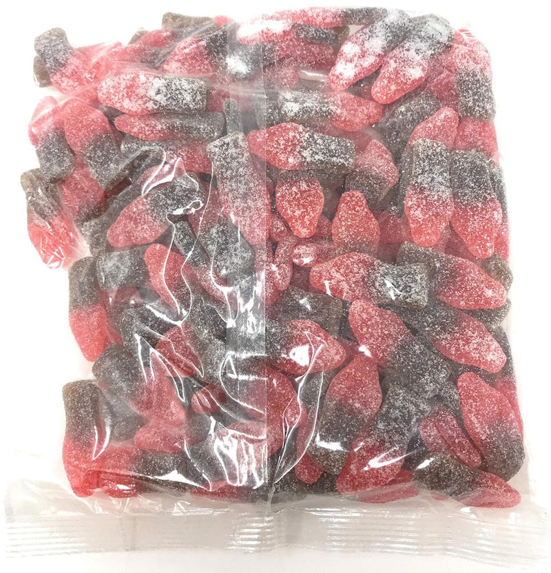 Gummy Zone Sour Cherry Cola Gummy Candy- 1 KG Bag