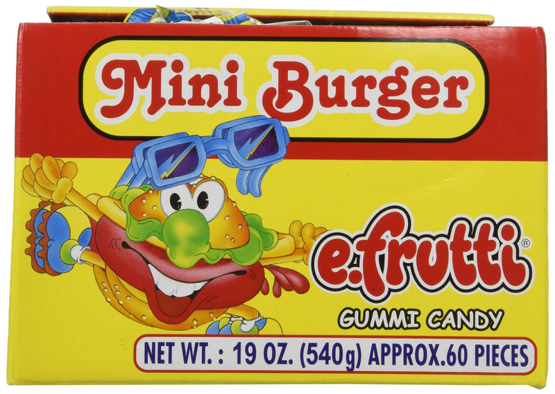 Gummy Burgers - Mini Gummi Burger (approximately 60 pieces)